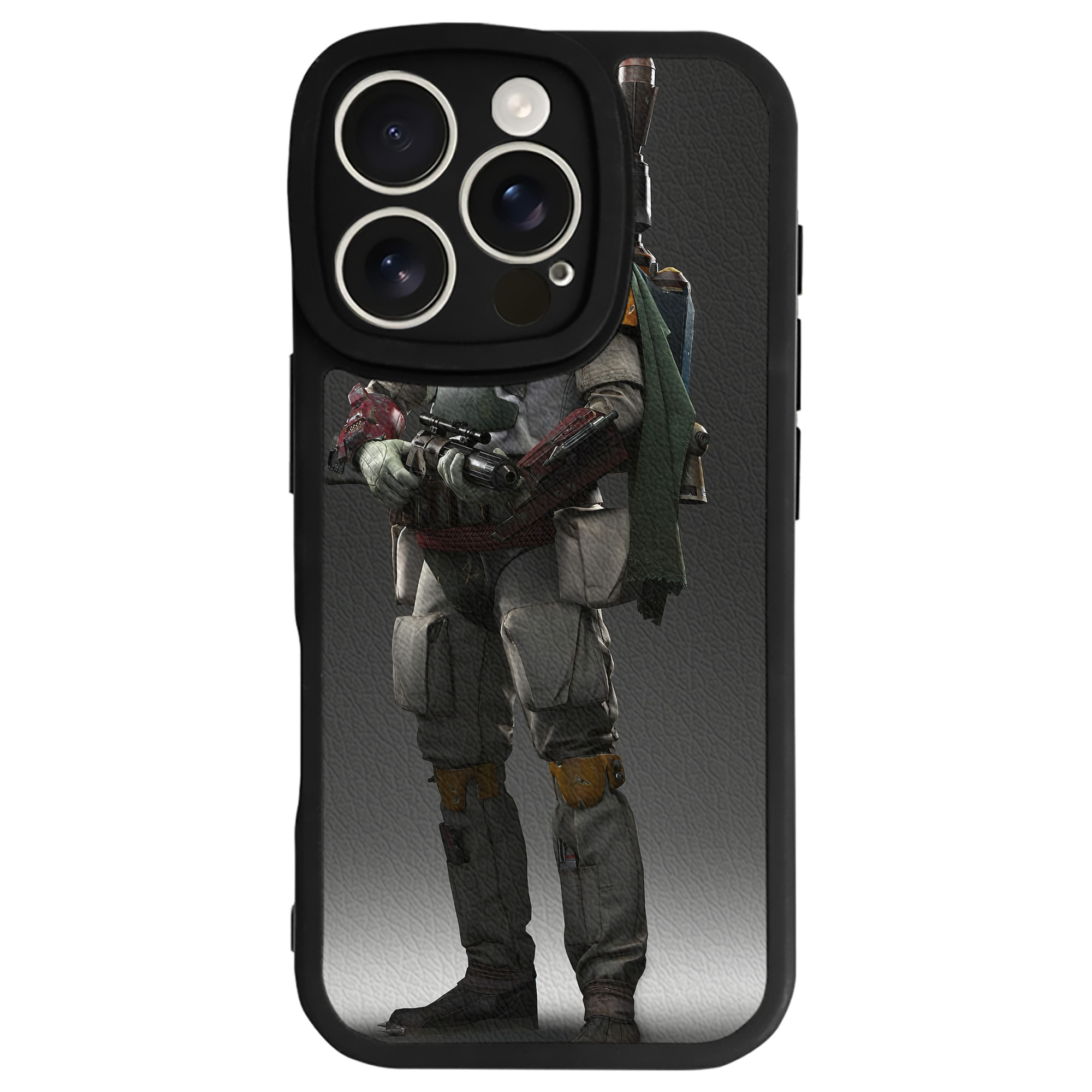 （画像用） スター・ウォーズ Star Wars 【iPhone 16シリーズ対応】シリコンスマホケース（レザー調） 材質：シリコン